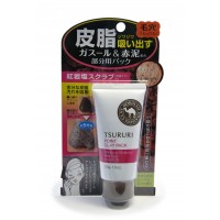 TSURURI MINERAL CLAY PACK / Крем - маска для лица с глиной (для Т-зоны)