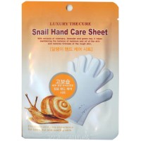Snail Hand Care Sheet / Маска для рук с экстрактом слизи улитки