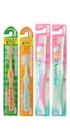 Набор зубных щеток «Семейный»: для детей 3-6 и 6-12 лет и для взрослых с компактной чистящей головкой, мягкие, 4 шт