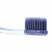 Nano Charcoal Toothbrush / Зубная щетка c древесным углем и сверхтонкой двойной щетиной (средней жесткости и мягкой) и прозрачной прямой ручкой