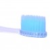 Xylitol Toothbrush / Зубная щетка cо сверхтонкой двойной щетиной  (средней жесткости и мягкой) и прозрачной прямой ручкой,  "Ксилит"