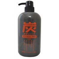 Charcoal body soap / Жидкое мыло для тела с древесным углем