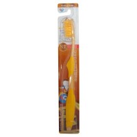 Nano Gold Toothbrush / Зубная щетка c наночастицами золота, сверхтонкой двойной щетиной, средней жесткости, стандартная чистящая головка, прямая ручка