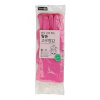 BOTH HAND Gloves / Перчатки латексные хозяйственные двухсторонние, для правой и левой руки (размер М)