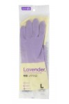 RUBBER GLOVE TWO TONE / Перчатки латексные хозяйственные двухцветные  размер L