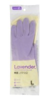RUBBER GLOVE TWO TONE / Перчатки латексные хозяйственные двухцветные  размер L