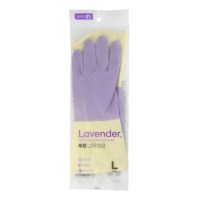 RUBBER GLOVE TWO TONE / Перчатки латексные хозяйственные двухцветные  размер L