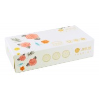 IBEZ BOX TISSUE / Премиальные двухслойные бумажные салфетки в коробке