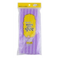 Purple Bath Wash Towel  / Массажная мочалка для тела средней жесткости