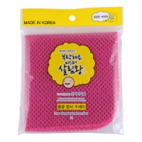 Netting Thread Scrubbe / Губка – скраббер для мытья посуды в виде сеточки (1шт/уп)