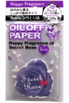 Oil Off Paper / Салфетки для снятия жирного блеска (с ароматом розы)