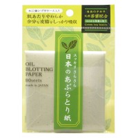 Oil Off Paper / Салфетки для снятия жирного блеска  (с ароматом зеленого чая)