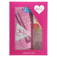 BCL / Подарочный набор “Пушистые ресницы” Тушь для ресниц (удлинение + подкручивание)  + очищающее и увлажняющее масло для снятия макияжа, 145 мл  