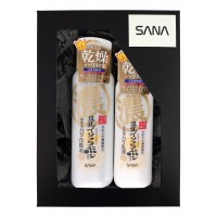 SANA Soy Wrinkle / Подарочный набор «ОБНОВЛЕНИЕ И УВЛАЖНЕНИЕ С РЕТИНОЛОМ» (Увлажняющий и подтягивающий лосьон, 200 мл + Увлажняющее и подтягивающее молочко, 150 мл)