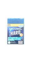 PRO HARD SPONGE / Профессиональная губка для посуды с антибактериальной пропиткой,  двухслойная, жесткий верхний слой