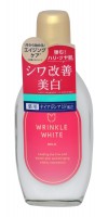 MEISHOKU WRINKLE WHITE MILK / Молочко для лица против морщин (выравнивающее тон кожи)