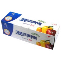 MYUNGJIN  BAGS Double Zipper type / Пакеты полиэтиленовые пищевые с двойной  застежкой – зиппером (в коробке) (18 см. x 21 см.)