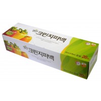 MYUNGJIN  BAGS Zipper type / Пакеты полиэтиленовые пищевые с застежкой – зиппером (в коробке) (18 см. x 20 см.)