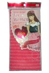 WOMEN BODY TOWEL NORMAL / Мочалка для тела средней жесткости для женщин(розовая)