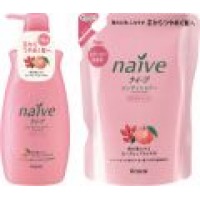 NaiveБальзам-ополаскиватель для сухих волос восстанавливающий Naive - экстракт персика и масло шиповника