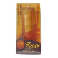 Honey Brush / Расчёска для увлажнения и придания блеска волосам с мёдом и маточным молочком пчёл (складная)