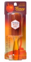 Honey Brush / Щетка массажная для увлажнения и придания блеска волосам с мёдом и маточным молочком пчёл