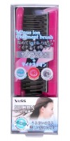 Secion Brush / Щетка массажная для ухода за волосами с отрицательно заряженными ионами, складная